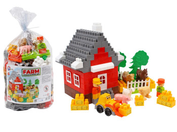 Конструктор FARM Construction Set у пакеті, 130 деталей, Технок
