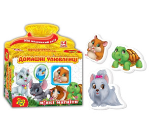 Набор Мой маленький мир, Домашние любимцы, Vladi Toys