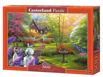 Пазлы Тайный сад, 500 элементов, Castorland