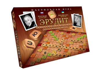 Настільна гра велика Ерудит, Danko Toys