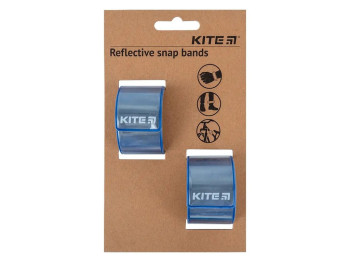 Світловідбиваючий браслет синій індиго, Kite
