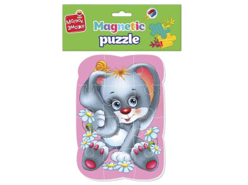 Магнітні пазли А5 Малюк зможе Зайчик, Vladi Toys
