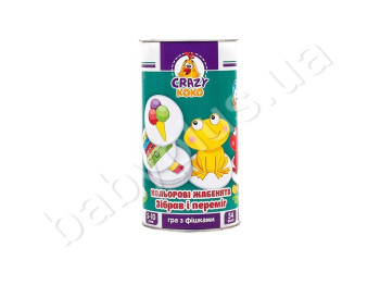 Игра в тубусе Цветные лягушата, Vladi Toys