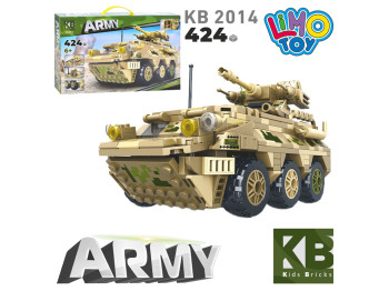 Конструктор Військова техніка. Limo Toy KB 2014. 424 деталей