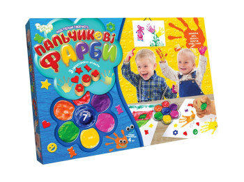 Набор для творчества Моё первое творчество Пальчиковые краски, Danko Toys