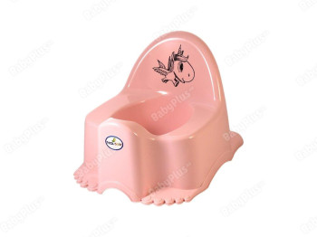 Горщик ECO-Едінорожок рожевий. Tega Baby JD-001-104