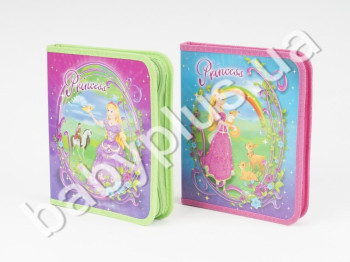 Папка B5 для зошитів картонна KIDIS серія PRINCESS WORLD