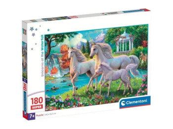 Пазлы 180 элементов, Единороги, Clementoni 29794