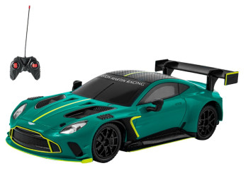Машинка Астон Мартин GT3 зеленая с батарейками 38,5х15х21 см, Kool Speed DHTRC10696