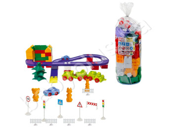 Конструктор Оріон №6 130 деталей. Colorplast 1-216
