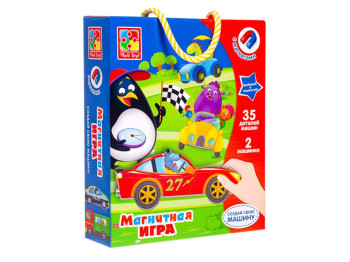 Магнитная одевашка Транспорт, Vladi Toys