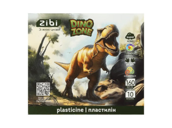 Пластилін для ліплення, серія Dino, ZiBi ZB.6278