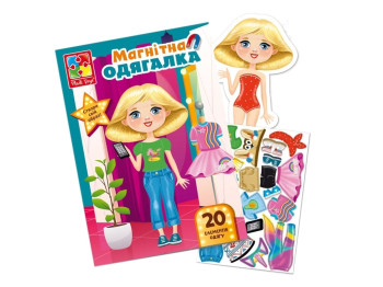 Магнітна гра Trendy girl в папцi, Vladi Toys VT3204-32