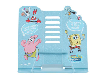 Подставка для книг регулируемая SpongeBob SquarePants металлическая, Kite