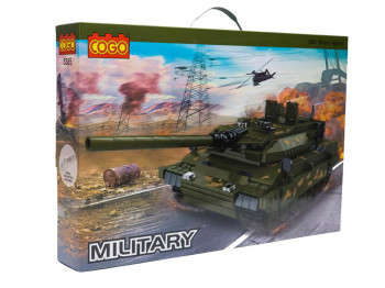 Конструктор Армия, Танк, 784 детали