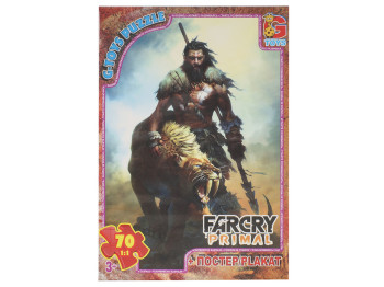Пазли картонні Far Cry, 70 елементів, G-Toys