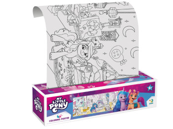 Раскраска "My Little Pony. Стильные подружки", для возраста 3+, Dodo