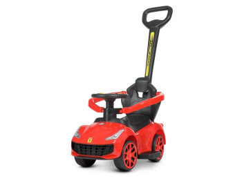 Каталка-толокар із батьківською ручкою. Bambi Racer M 4741-3
