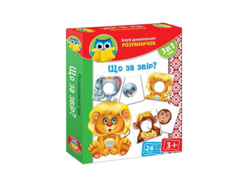 Клуб дошкольника Умнички Что за зверь, Vladi Toys