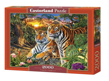 Пазлы Tiger Family, 2000 элементов, Castorland