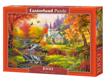 Пазлы Осенний настрой, 1000 элементов, Castorland