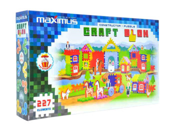 Конструктор Craft Blok 227 деталей. Maximus 9178