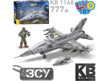 Конструктор військовий літак F16 & Storm Shadow. Limo Toy KB 1148. 777 деталей