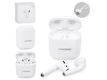 Навушники бездротові Bluetooth TWS TAKEMORE. FG240503097Q
