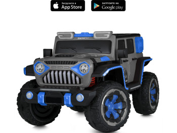 Дитячий електромобіль Джип. Bambi Racer M 5845EBLRS-4
