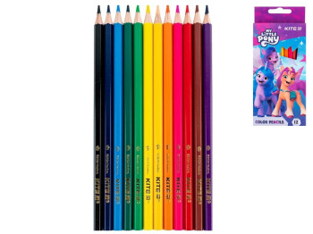 Карандаши цветные My Little Pony 12 шт, Kite