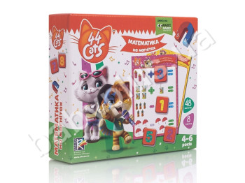 Математика на магнитах 44 Кота, Vladi Toys