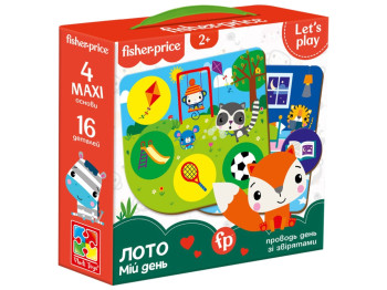 Гра настільна Лото, Мій день, Vladi Toys