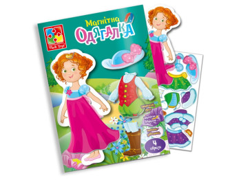 Магнітна гра Принцеса в папці, Vladi Toys VT3204-26