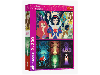 Пазл 2 в1 Trefl Disney Princess Принцеси, 2 х 200 деталей