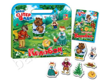 Театр с магнитами Колобок, Vladi Toys