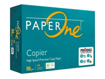 Бумага офисная Paper ONE для принтера А4, 500 листов, плотность 80 грамм