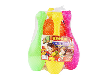 Набор для боулинга с кеглями 05021, 25 см, с шаром, M.Toys