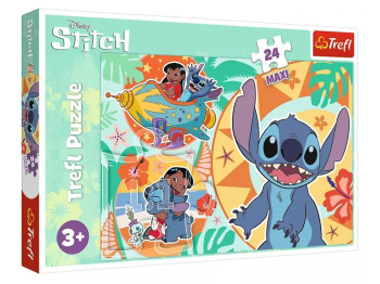 Пазли Trefl Maxi Disney Lilo and Stitch День народження, 24 елементи