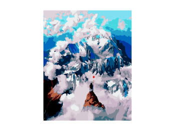 Картина за номерами В хмарах, 40×50 см, полотно, фарби, пензлі