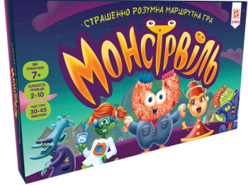 Настільна гра "Монстрвіль", 7+, Zirka