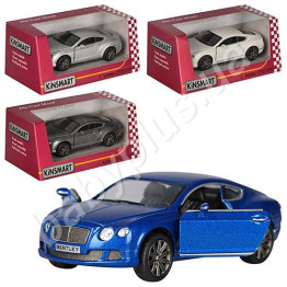Машинка металева інерційна 2012 BENTLEY CONTINENTAL GT SPEED. УЦІНКА
