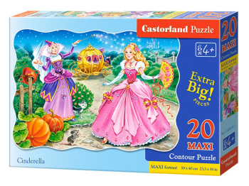Пазлы Золушка, 20 элементов, Castorland
