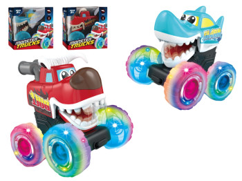 Машинка інерційна Monster Trucks, 12 см, світяться колеса, 2 види