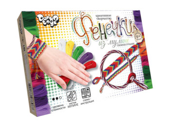 Набор для творчества Фенечки из мулине, Danko Toys