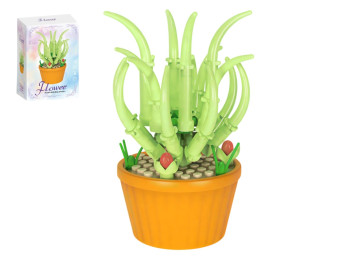 Конструктор Flower Сукулент, 120 деталей, у квітковому горщику