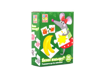 Развивающая игра, Какого цвета?, Vladi Toys