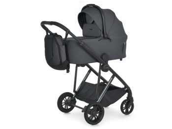Коляска універсальна 2в1 EL Camino COIL ME 1190 Vulcan Gray, з рюкзаком, графіт