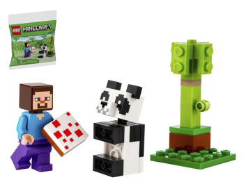 Конструктор LEGO Minecraft Приключения Стива в тайге, 79 деталей