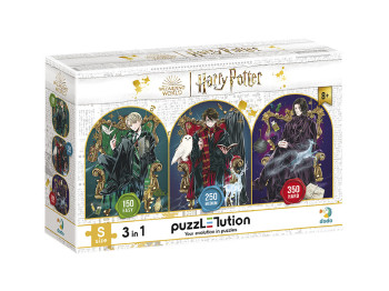 Пазл Harry Potter 3в1, Династия волшебников, 150, 250, 350 элементов, DoDo 200575