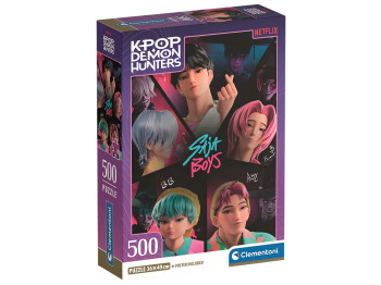 Пазлы Герои KPop Demon Hunters Clementoni, 500 элементов